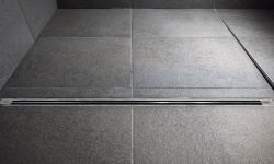 VIEGA Advantix Vario Set Душевой лоток (пластик) 300-1200 мм, дизайн вставка в комплекте, хром мини 3 9