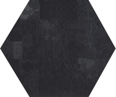 MUTINA DECHIRER NERO ESAGONA DECOR MATT 120х120
