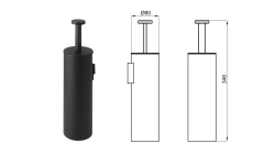 NOKEN PACK URBAN C Комплект аксессуаров, матовый черный мини 3 5