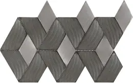 мозаика L'Antic Colonial LANTIC GRAVITY ALUMINIUM BRAID METAL TITANIUM 35.8х23.7 G-146