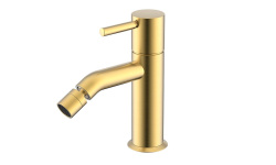 NEMO ROUND Смеситель для биде, BRUSH GOLD мини 1