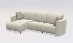 GAMADECOR SEEMS S2 L COMPOSICIÓN 5 Диван угловой с 2 модулями релаксации 271x160 см, Спецзаказ! мини 1