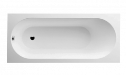 VB OBERON Ванна с ножками 1700x750 мм, материал Quaryl®, белый