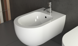 GLOBO MODE Биде подвесное, 53х34хh29 см, 1 отв., белый мини 3 3