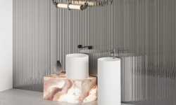 Salini ARMONIA ROUND 02 Раковина накладная 450х450х250 мм, S-Stone-белый матовый мини 3 3