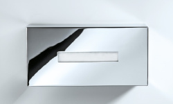 DW ROUND KB 82 Салфетница, H7.5x12x25 см, Хром мини 3 4