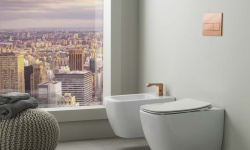 NOKEN LOUNGE Унитаз подвесной, с креплениями, белый матовый мини 3 5