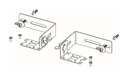 TECEdrainprofile Кронштейны в сборе для фиксации «заниженных» или «стандартных» сифонов к стене, пол мини 3 2