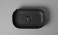 SITEGA VERMA Раковина накладная, 465х280хH95 мм, Night мини 3 4