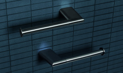 COLOMBO Mini Держатель туалетной бумаги, DX, PVD графит матовый мини 3 4