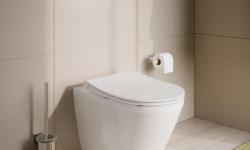 VITRA Integra Round Унитаз подвесной безободковый, 54,5х35,5 см, белый мини 3 3