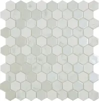 мозаика VIDREPUR ANTARCTICA SNOW HEX (3.5Х3.5) 31.7х30.7