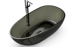 KNIEF EGG Shape Ванна отдельностоящая 170x85x54 см, 20 Turmalin/хром мини 1