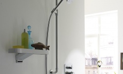 AXOR Shower Душевой набор - ручной душ, душевая штанга, держатель для душа, хром мини 3 4