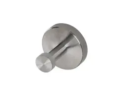 аксессуары NOKEN ROUND INOX Крючок настенный, браш. нержавеющая сталь