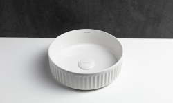 ALLEN BRAU Fantasy Line Раковина керамическая накладная, Ø360 мм, белый мини 3 2