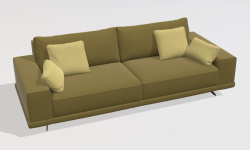 GAMADECOR 4A S2 Диван в комплекте 266x108 см, Спецзаказ! мини 1