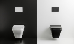 NOKEN OVAL Клавиша для двойного смыва, чёрный мини 3 2