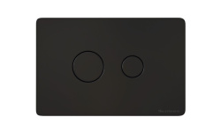 ART CERAM FILE Клавиша двойного смыва для унитаза, Black Matt мини 1