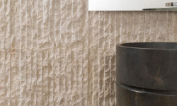 LANTIC PICAT Раковина напольная 40X40X84 см, TEXTURE HABANA DARK мини 3 9