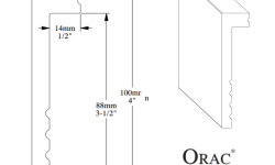 ORAC ПЛИНТУС 22х100х2000 мини 3 3