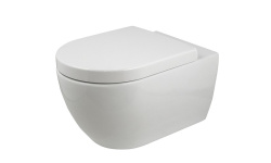 NOKEN ARQUITECT Унитаз подвесной rimless, с креплениями, 540х360 мм, белый мини 1