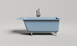 Salini CASCATA KIT Ванна встраиваемая 1500x700x593/610 мм, S-Stone, RAL матовый мини 3 13