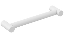 СУНЕРЖА Поручень прямой Ø28 мм/L 300, Матовый белый мини 1
