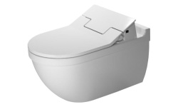 DURAVIT STARCK 3 Унитаз подвесной для SensoWash® 370x620, белый мини 1