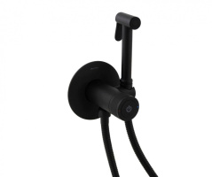 ALLEN BRAU LIBERTY Гигиенический душ со смесителем (Push key), черный матовый