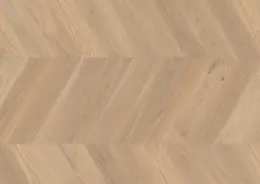 паркетная доска BOEN Chevron Французская ёлка 14х138х611 Дуб (White Adagio, live natural)