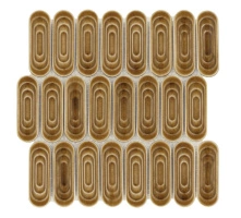 мозаика L'Antic Colonial LANTIC OVAL CARAMEL 25.6х26.5