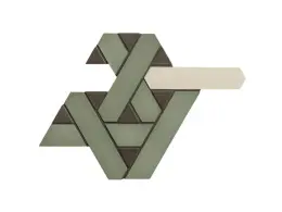 мозаика MUTINA WEAVING TRIO G SAN JIAO 42.9х30.3