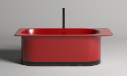 Salini NINFEA Ванна свободностоящая 1800х820х575 мм, S-Stone - RAL матовый мини 3 2