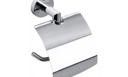 BEMETA OMEGA Держатель туалетной бумаги с крышкой 150x90x150 мм, хром мини 1