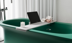 Salini Gabbiano Полка для ванны. Установка на отдельностоящие ванны до 870 мм, S-Stone - RAL матовый мини 3 2