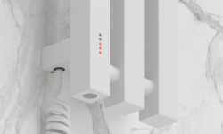 СУНЕРЖА Вердикт 4.0 Полотенцесушитель (электрика), H1200х100 мм, ТЭН левый, Матовый белый мини 3 3