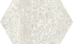 APAVISA RUST WHITE NATURAL HEXAGON 25х29 G-7230 мини 3 2