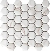мозаика MARMOREA GRESPANIA HEXAGONAL CALACATA 34.6х30х8.7
