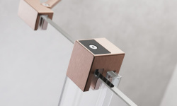 RADAWAY Furo Wall 730 Неподвижное стекло для двери, прозрачный мини 3 7