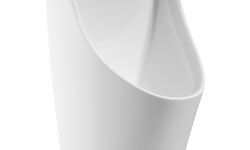 AQUEDUTO PRO Писсуар с механическим смывом, 315х340х550 мм, белый глянцевый мини 1