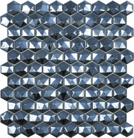 VIDREPUR DIAMOND BLACK HEX (3.5х3.5) 31.7х30.7