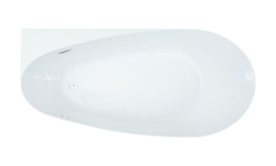 ALLEN BRAU PRIORITY 2 Ванна акриловая с панелью, 1700х800 мм, слив-перелив, белая/антрацит (291970) мини 3 2