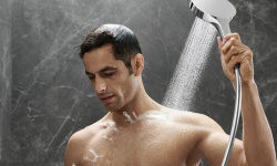 HANSGROHE Rainfinity 130 3jet Ручной душ, 14 л/мин, хром мини 3 4