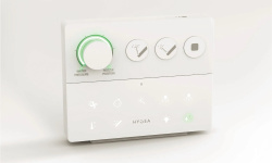 ART CERAM HYPE Умный подвесной унитаз 38x59 см, крышка биде в комплекте, белый матовый SANIGLAZE мини 3 4