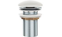 RAVAK Veda Slim Слив для умывальника (керамика), белый мини 1