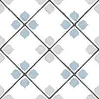 керамогранит HARMONY TANGER SILVER RHOMB 12.3х12.3 Q-39