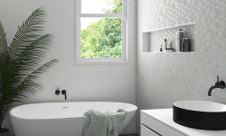 VIDREPUR ANTARCTICA SNOW HEX (3.5Х3.5) 31.7х30.7 мини 3 2