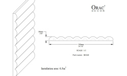 ORAC FLEX 3D ПАНЕЛЬ 250х16х2000 мини 3 5