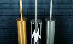 COLOMBO Mini Ерш напольный, PVD золото матовое мини 3 4